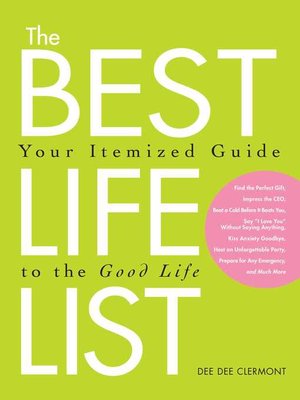 cover image of The Best Life List